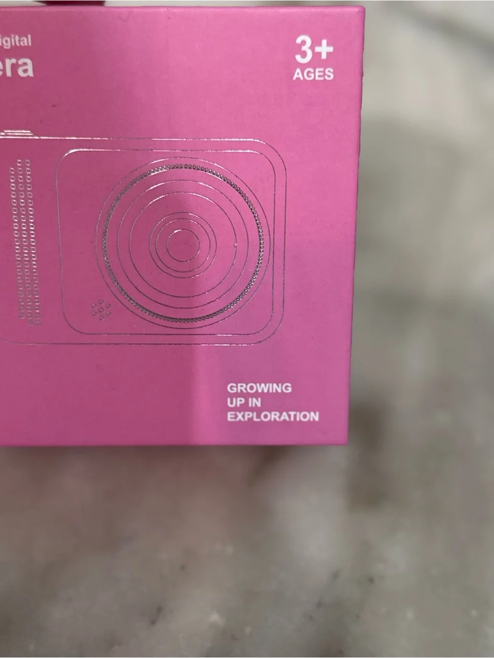 Children's Digital Camera - Pink Compact Kids Camera